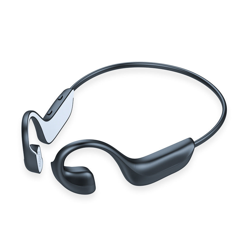 Personal bone conduction Bluetooth headset with open-ear design and ergonomic fit.