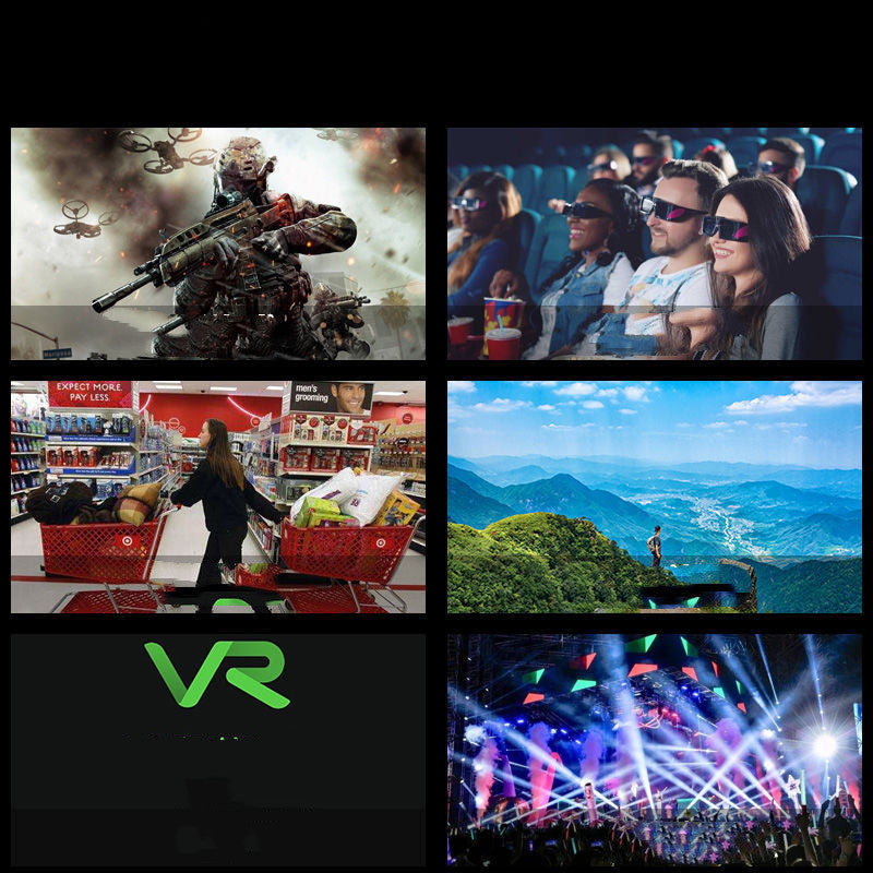 New VRG Pro 3D VR Glasses with full-screen virtual reality and wide-angle view.